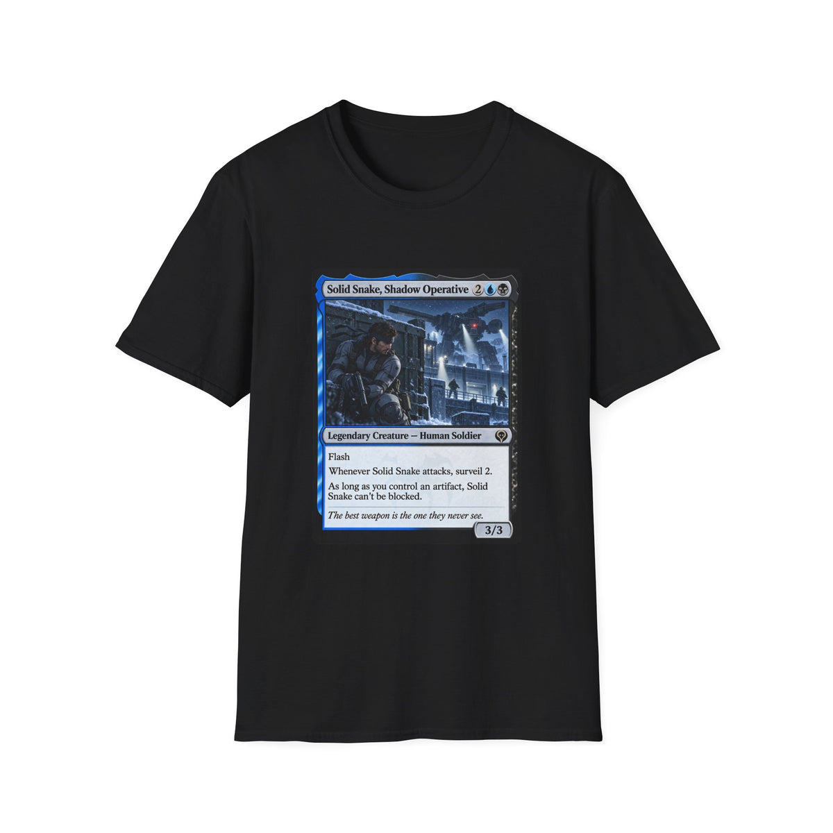 Solid Snake | Magic Card Tee