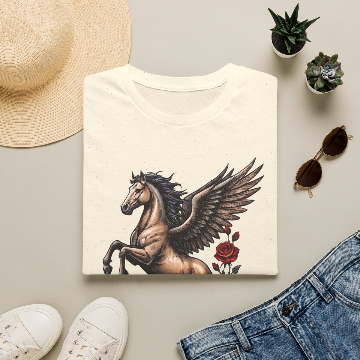 Pegasus - Fantasy / Mythical Horse T Shirt