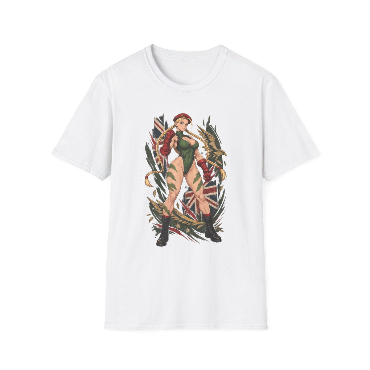 Street Fighter Cammy | Pin Up Style Cammy Shirt From Street Fighter