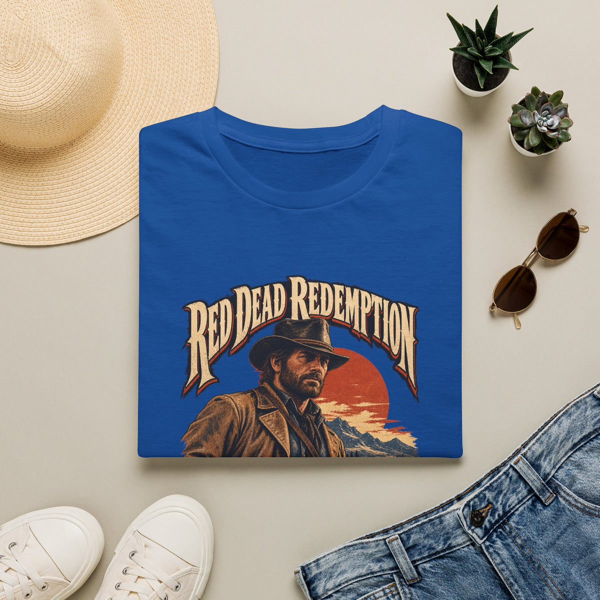 Red Dead Redemption | Arthur Morgan Vintage Western T-Shirt