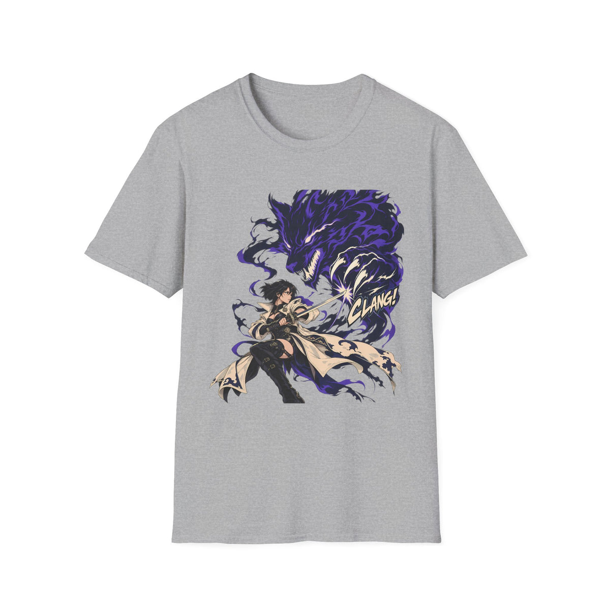 Wolf Demon | Samurai Demon Hunter | Japanese Anime T-Shirt