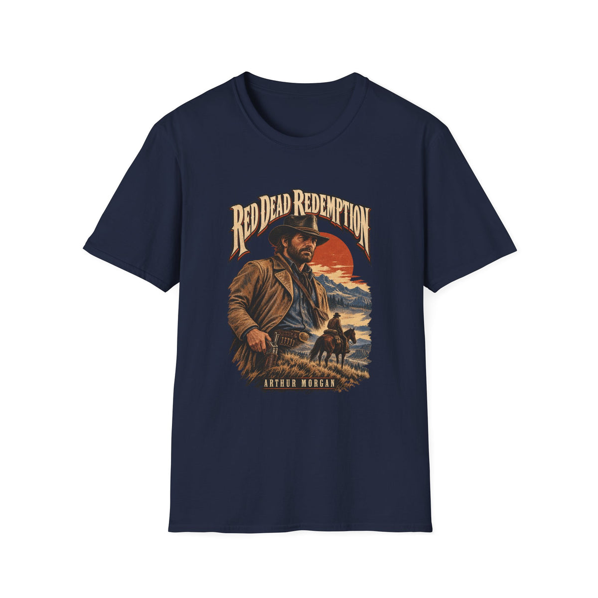 Red Dead Redemption | Arthur Morgan Vintage Western T-Shirt