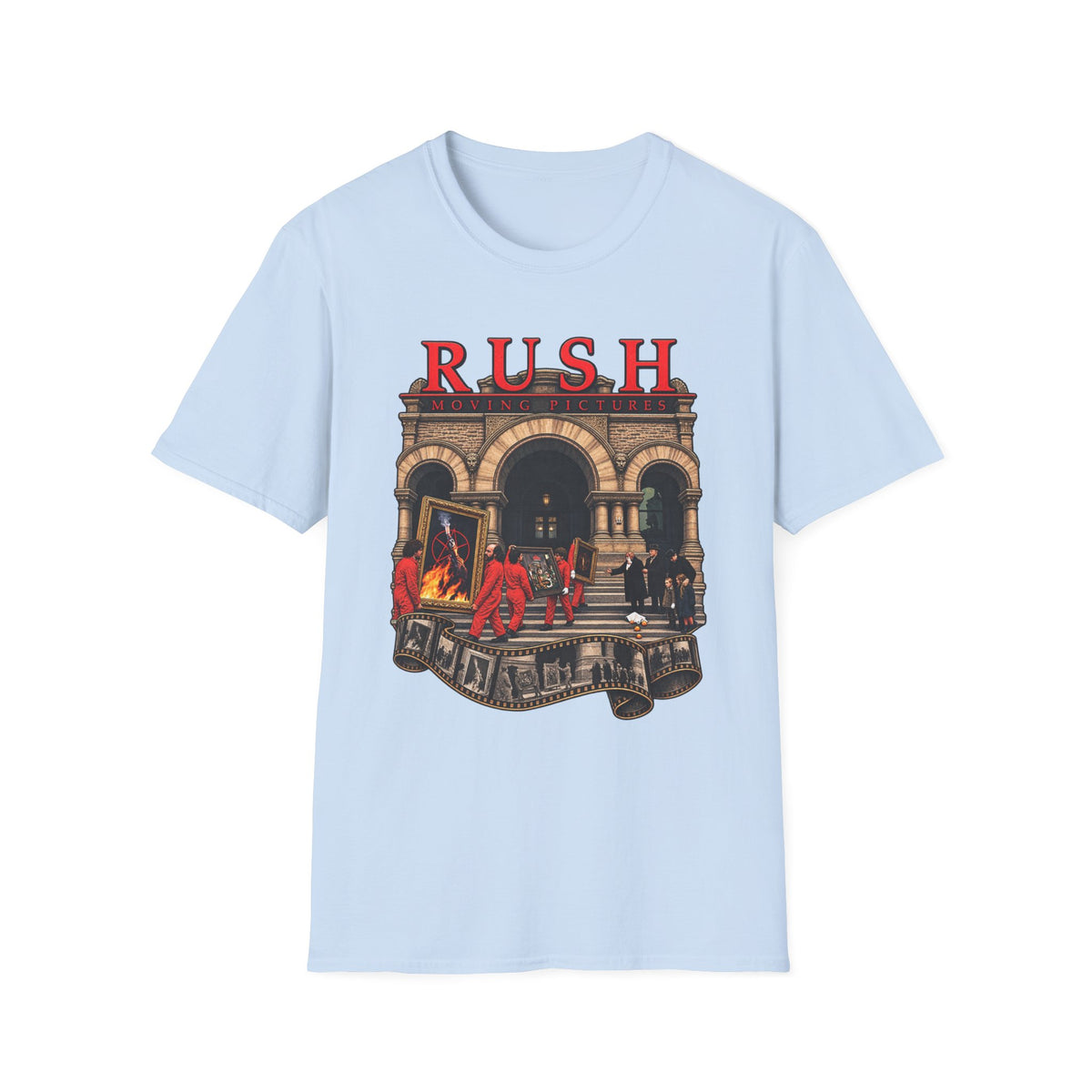 Rush | Moving Pictures | Prog Band Album Art T-Shirt