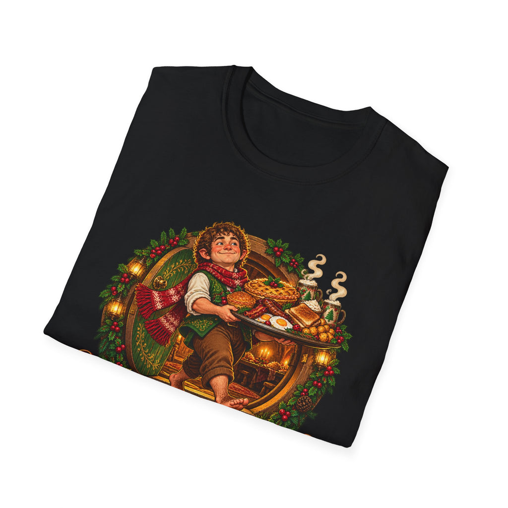 Second Christmas Dinner Funny Fantasy Food Lover T-Shirt Design