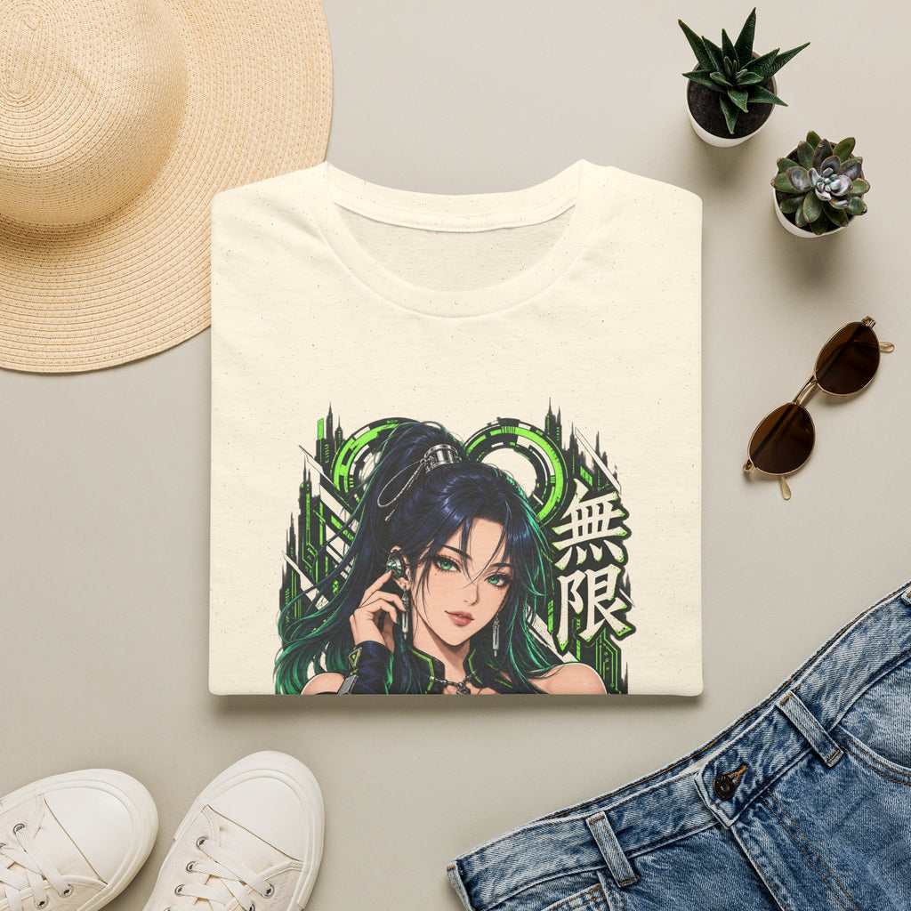 Infinity | Sexy Anime Ninja Pin Up Woman Graphic T-Shirt