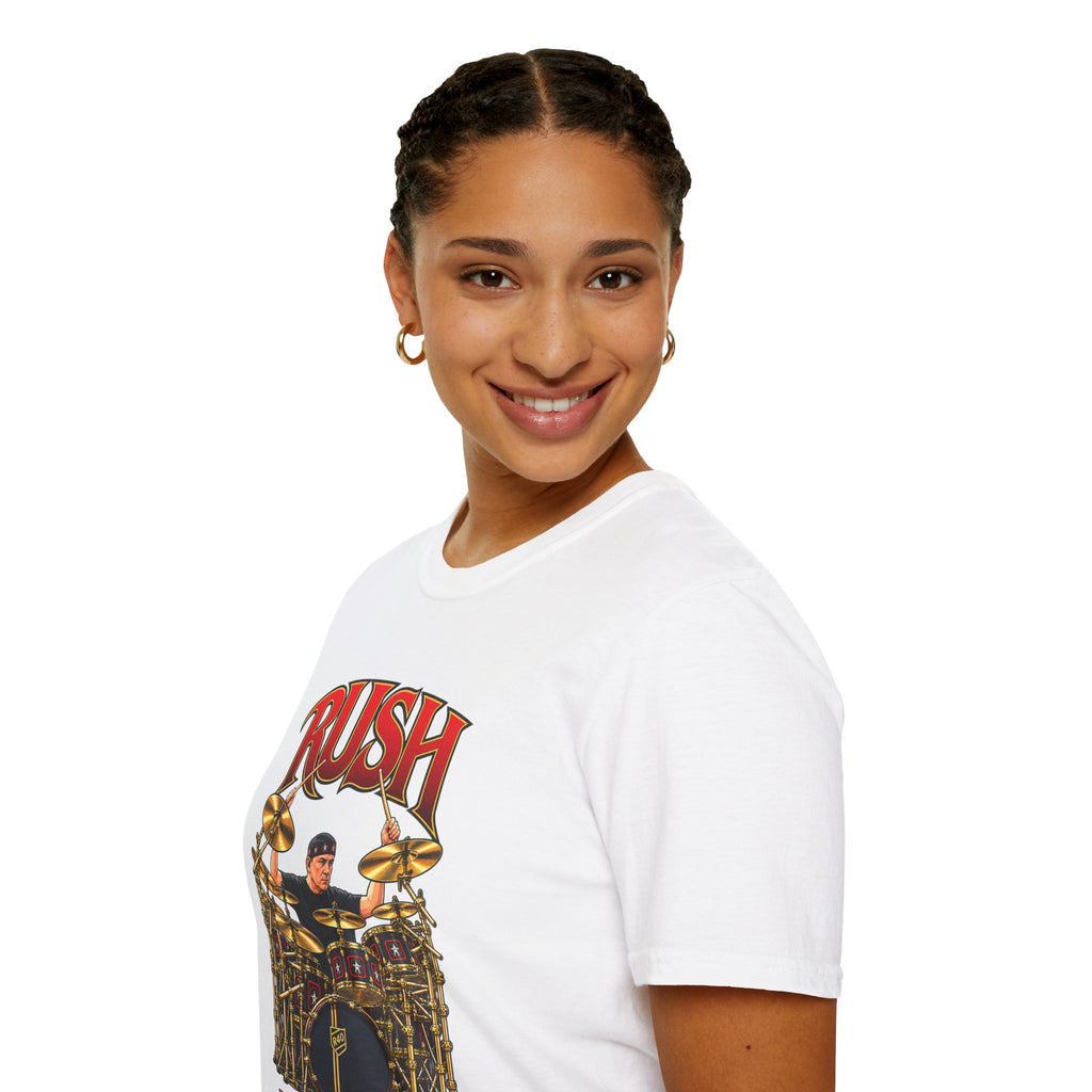 Rush | Neil Peart Drum Solo | Prog Rock Drummer Graphic T-Shirt