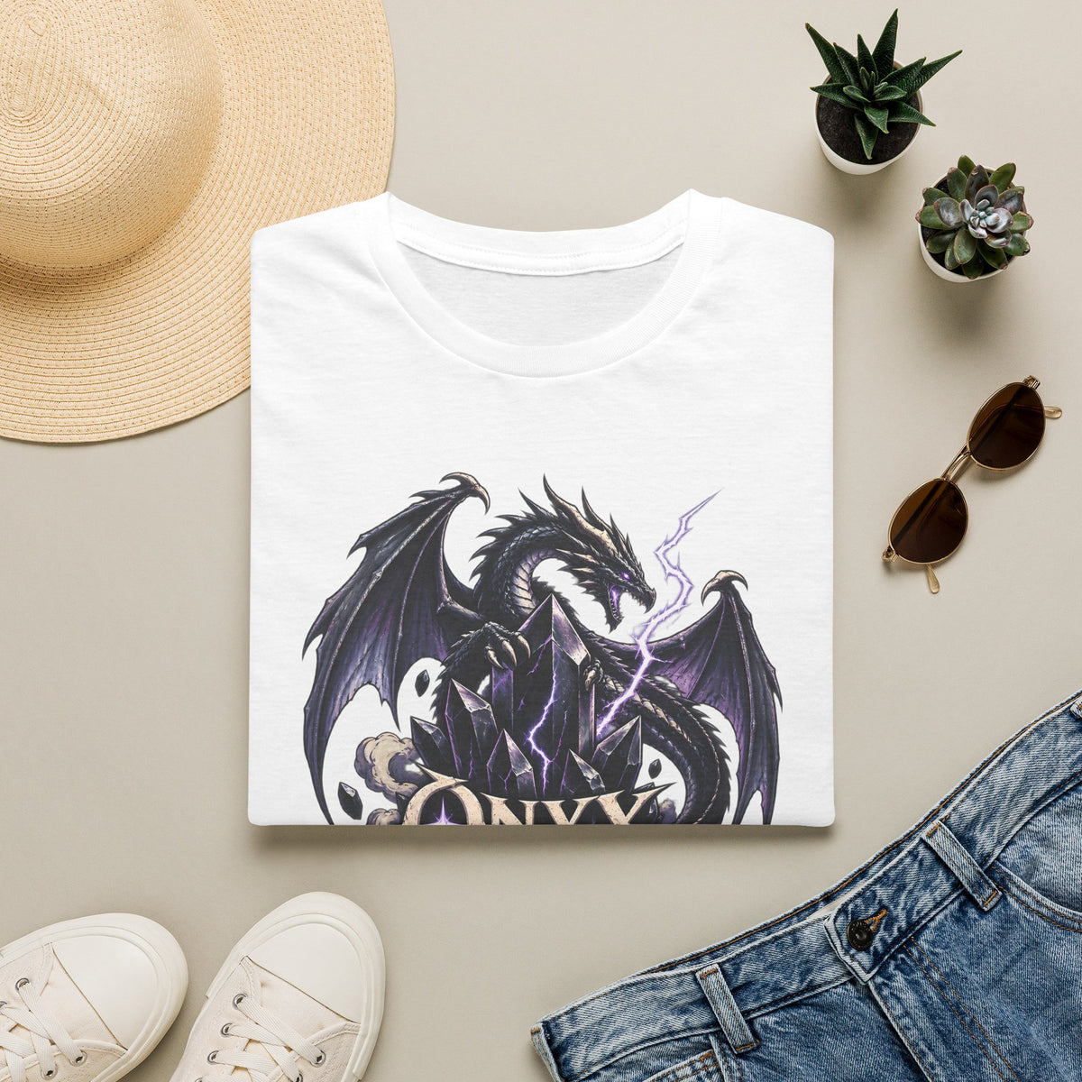 Onyx Storm | Fantasy Book Readers Dragon T-Shirt