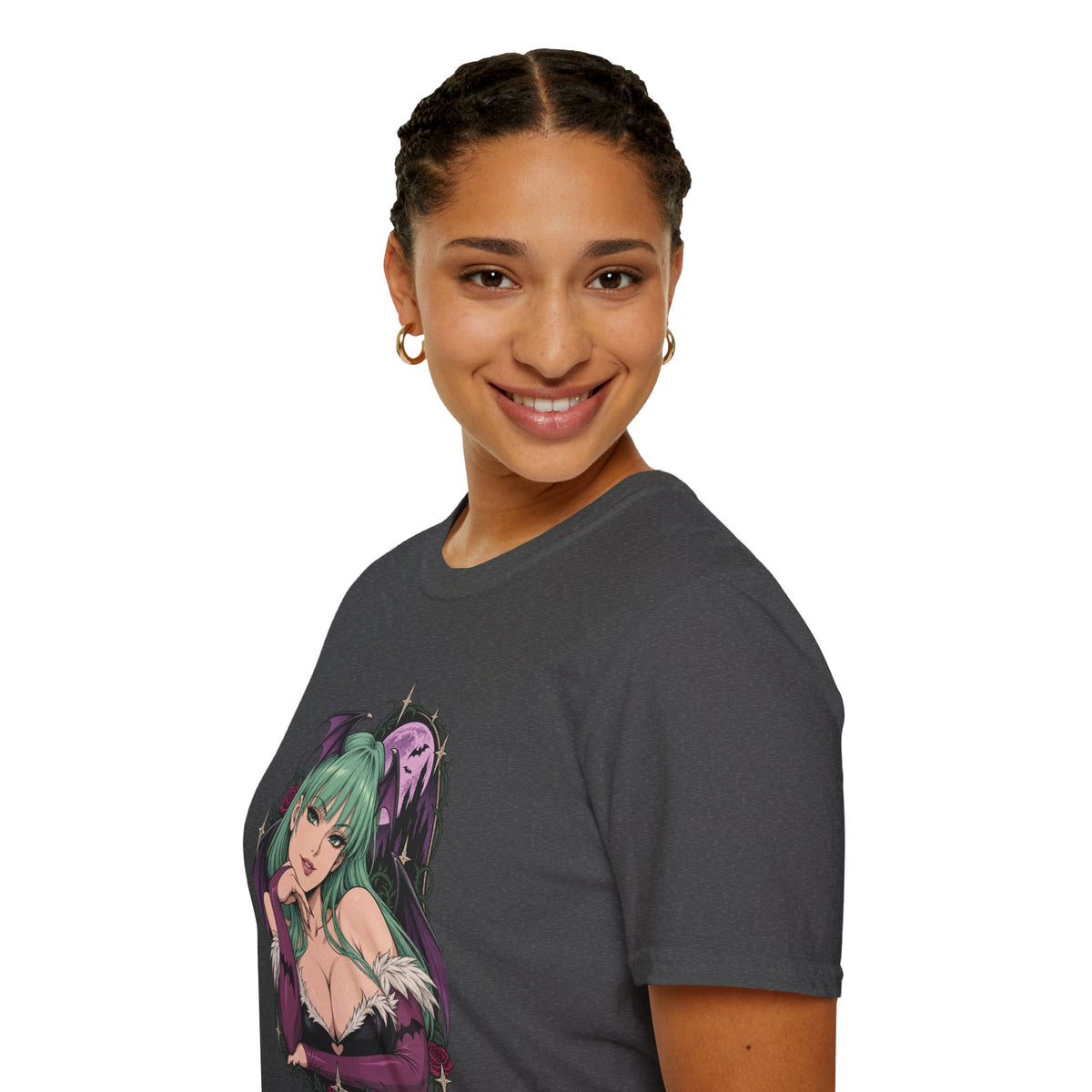 Morrigan | Sexy Pin Up Girl | Succubus Anime T-Shirt
