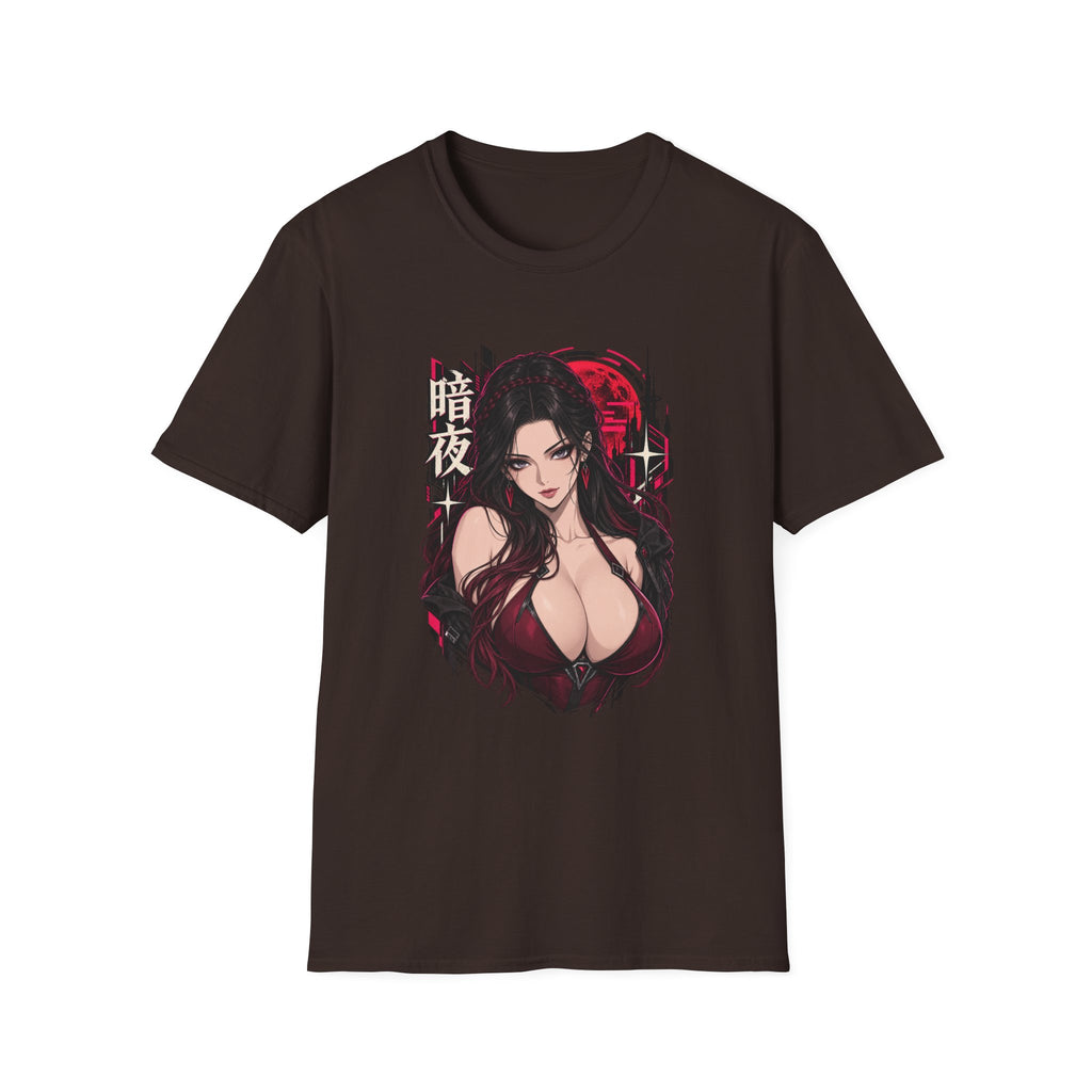 Noir | Sexy Anime Vampire Pin Up Girl | Waifu T-Shirt