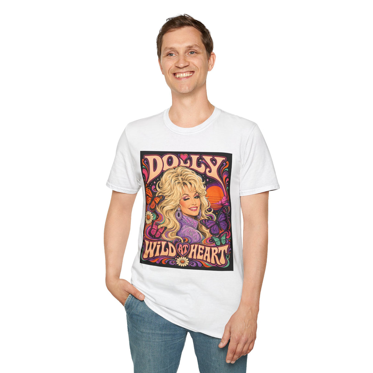 Dolly Wild at Heart Retro Graphic T-Shirt