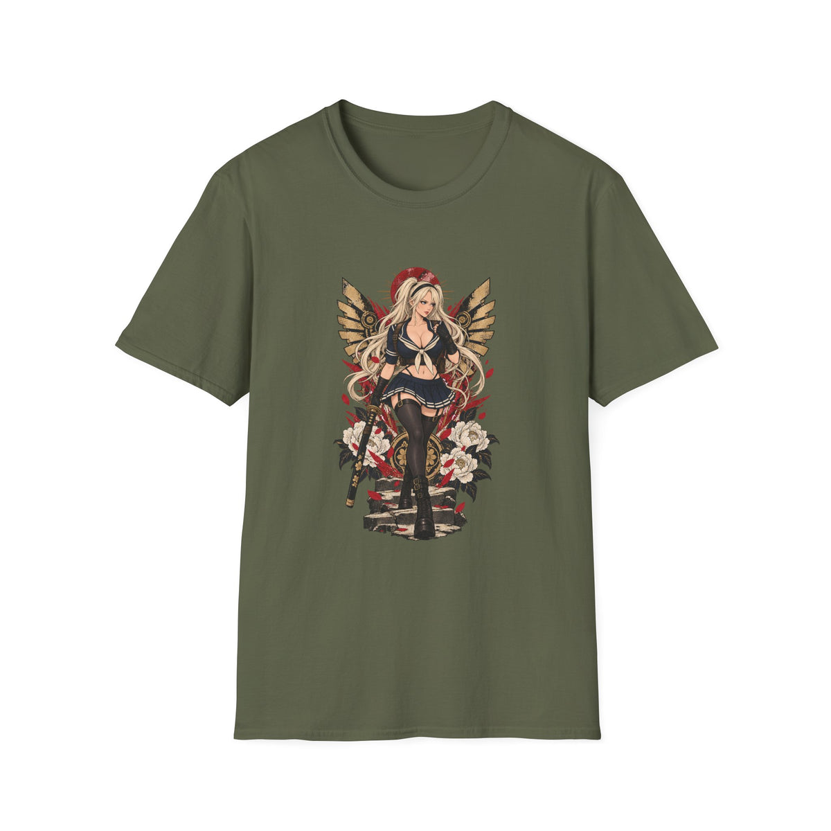 Babydoll | Sexy Samurai Sucker Punch Pin Up Girl T-Shirt