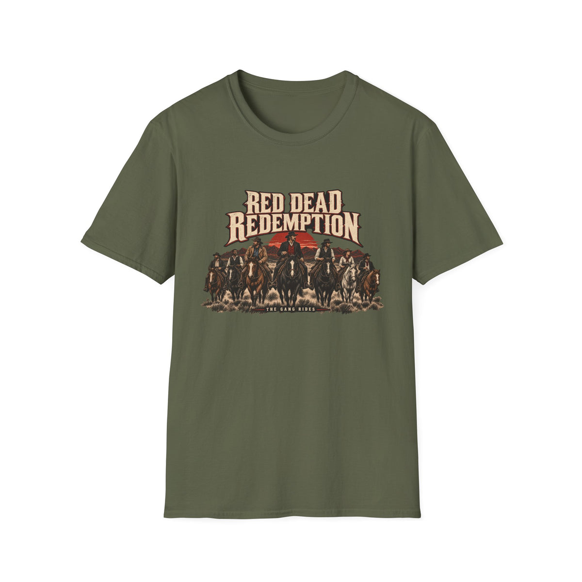 Red Dead Redemption | The Gang | Western Graphic T-Shirt