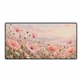 Pastel Pink Wildflower Meadow Floral Landscape | Pastel Floral Design