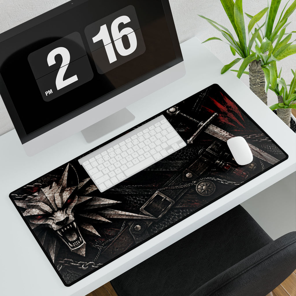 School of the Wolf | The Witcher Gaming Mouse Desk Mat