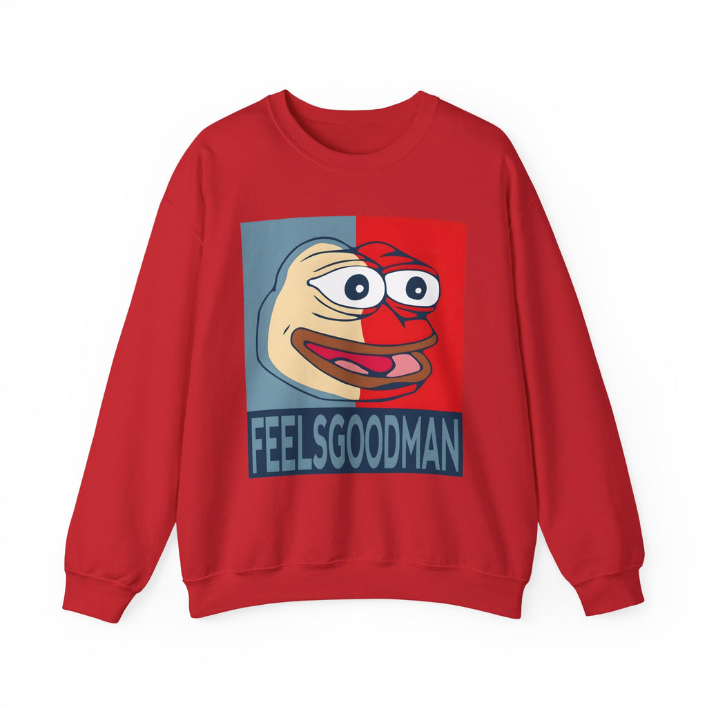 FeelsGoodMan Sweatshirt - Retro Meme Pepe Crewneck