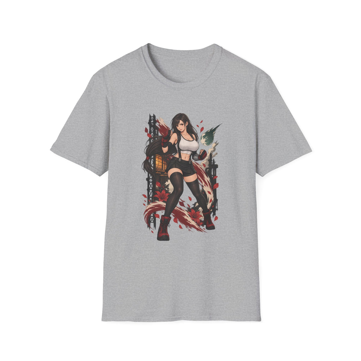 Tifa Lockhart | Final Fantasy Sexy Pin Up Videogame Graphic Shirt
