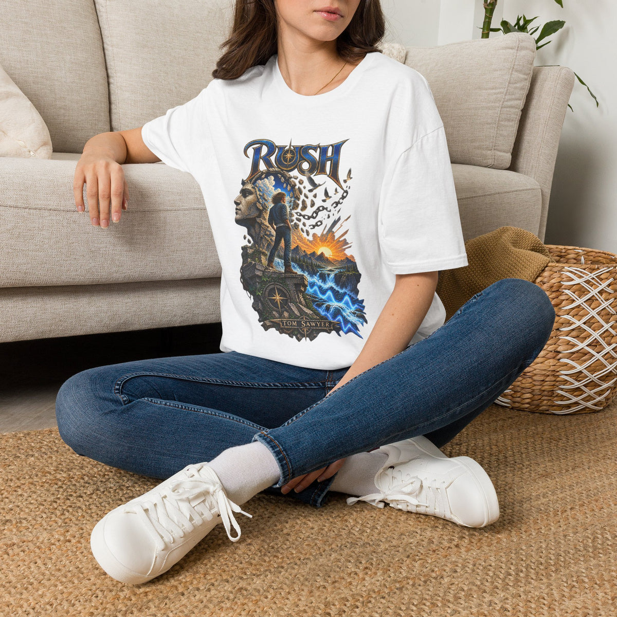 Rush | Tom Sawyer | Legendary Band Graphic T-Shirt
