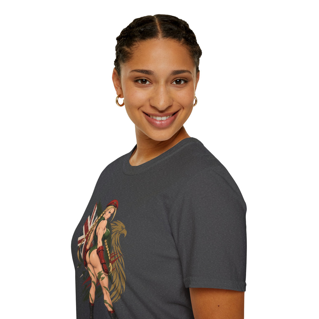 Cammy Street Fighter | Sexy Cammy Pin Up Girl Graphic T Shirt