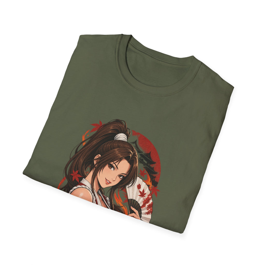 Mai Shiranui | Fatal Fury | Anime Pin Up Kimono Girl T-Shirt