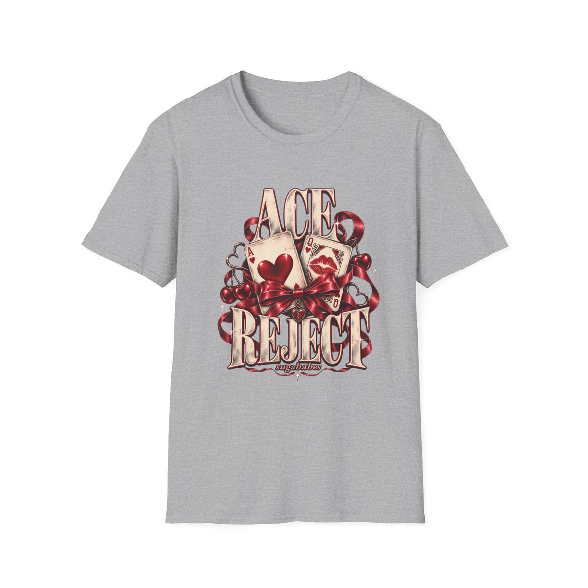 Ace Rejects | Sugababes | Playing Card Ace of Hearts T Shirt
