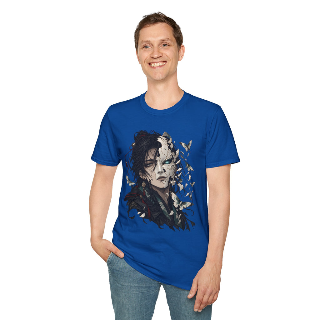 Mask Unfurls | Japanese Anime Style Mask Graphic Shirt