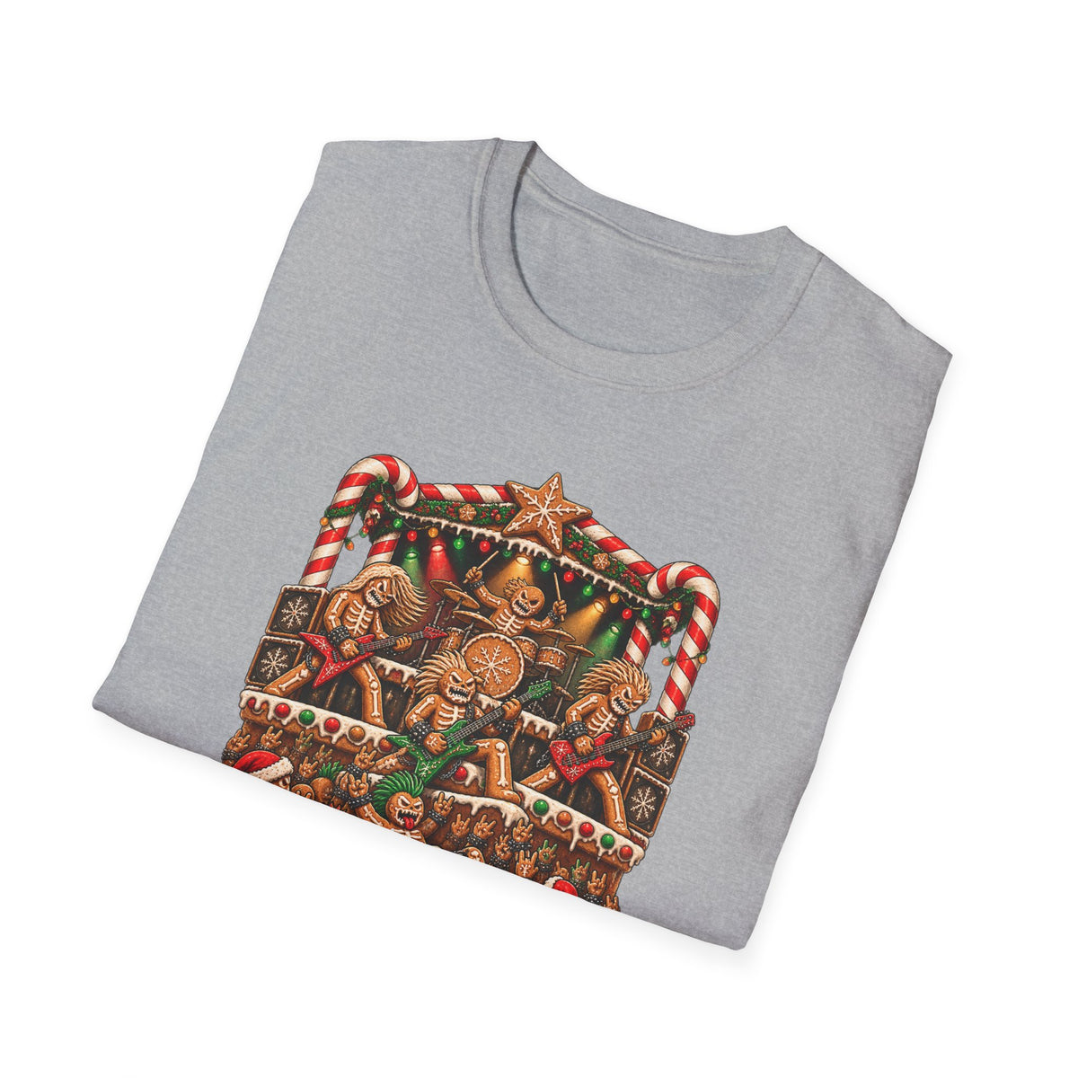 Gingerbread Headbangers | Christmas T-Shirt