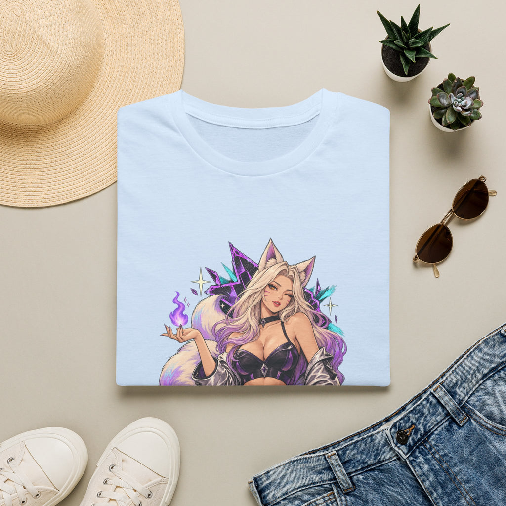 Ahri | League of Legends | Anime Fox Pin Up Girl T-Shirt