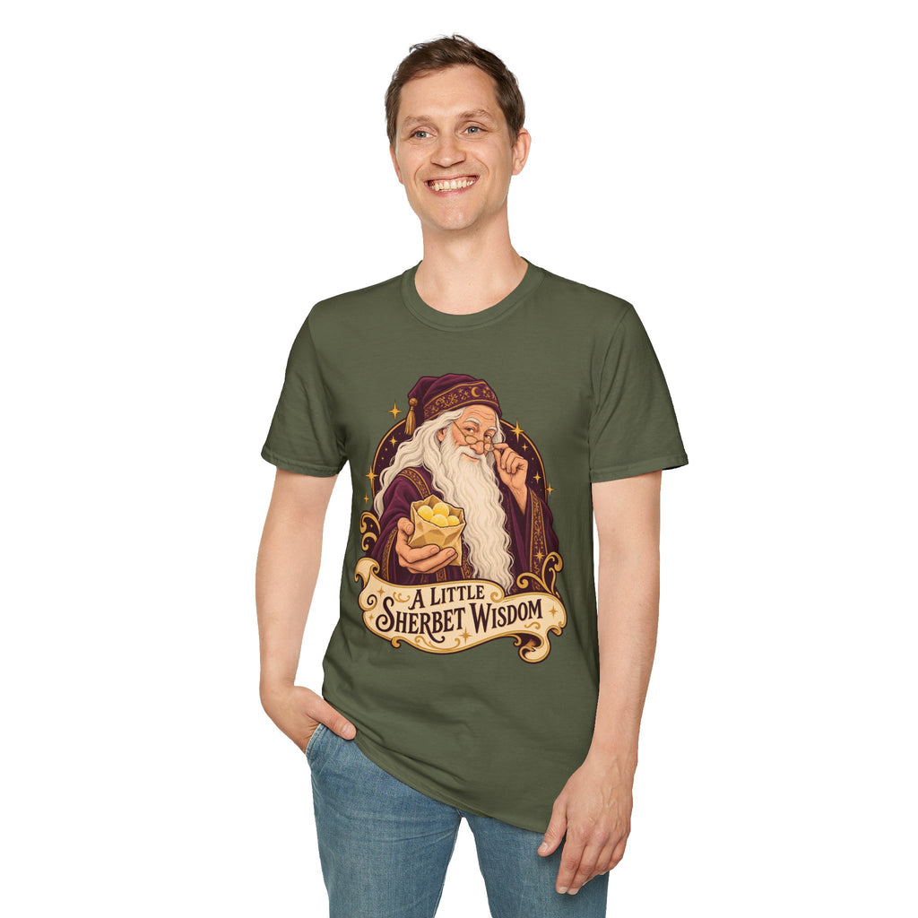 Dumbledore | Sherbet Lemon? | Harry Potter Illustration T‑Shirt