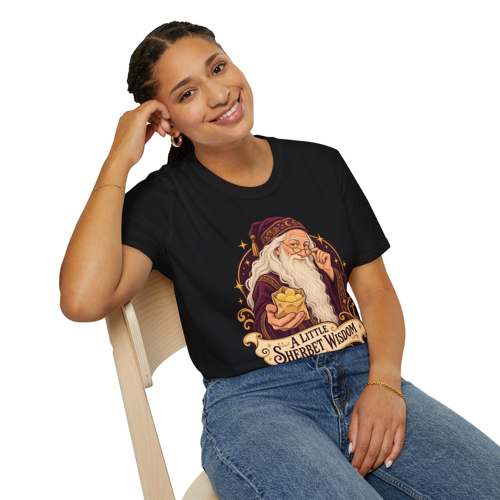 Dumbledore | Sherbet Lemon? | Harry Potter Illustration T‑Shirt