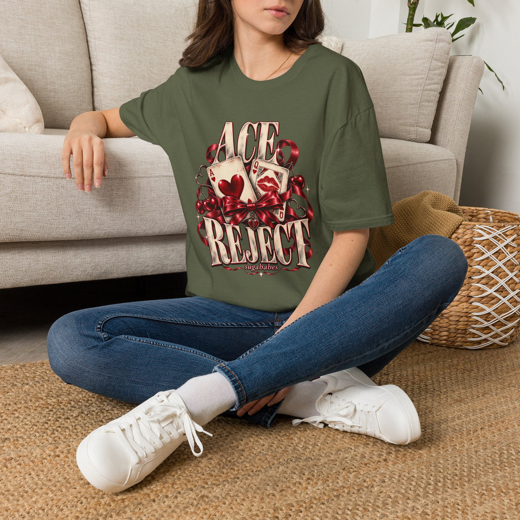 Ace Rejects | Sugababes | Playing Card Ace of Hearts T Shirt