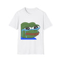 Pepe Crying Face T-Shirt — Meme Graphic Tee