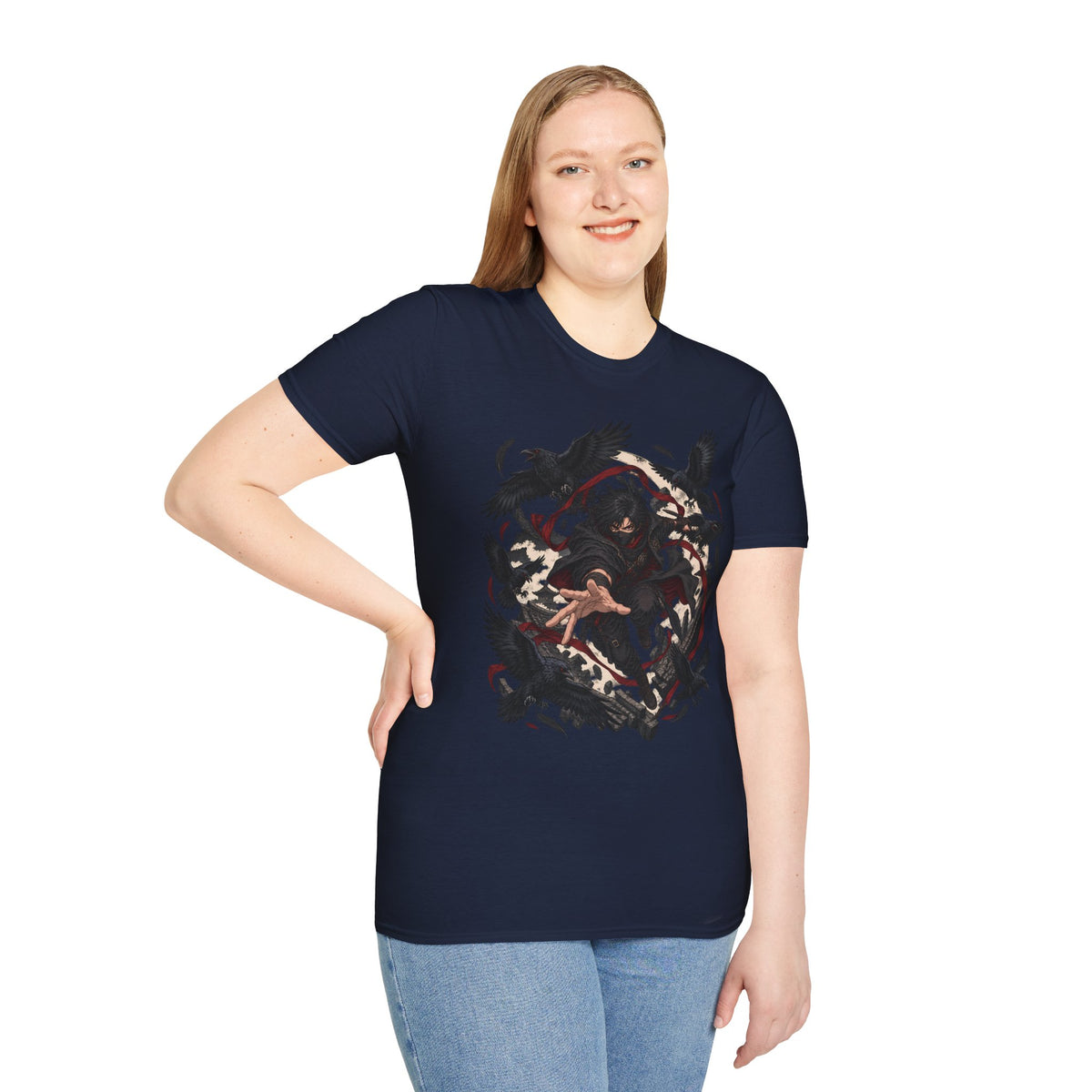 Mater of the Ravens | Japanese Anime Ninja Graphic T Shirt