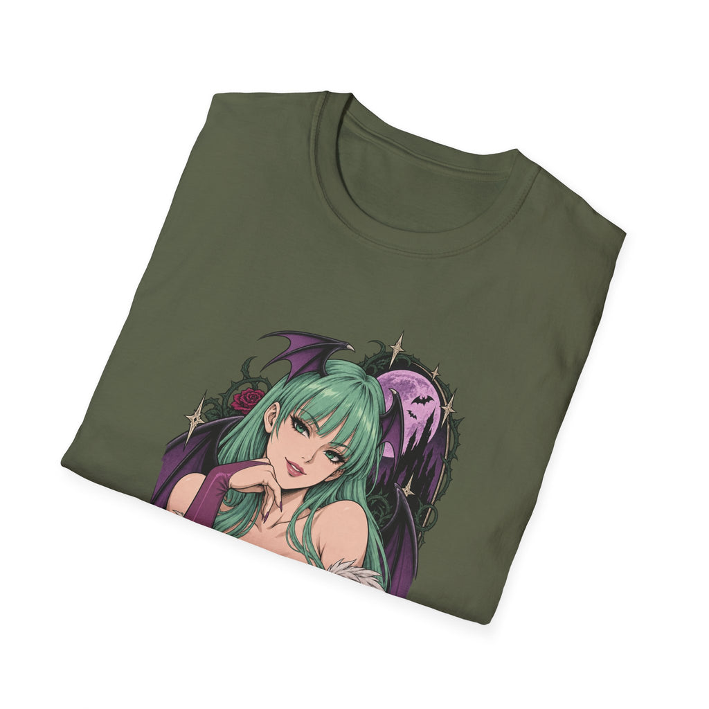 Morrigan | Sexy Pin Up Girl | Succubus Anime T-Shirt
