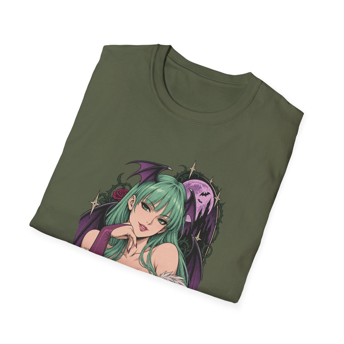 Morrigan | Sexy Pin Up Girl | Succubus Anime T-Shirt