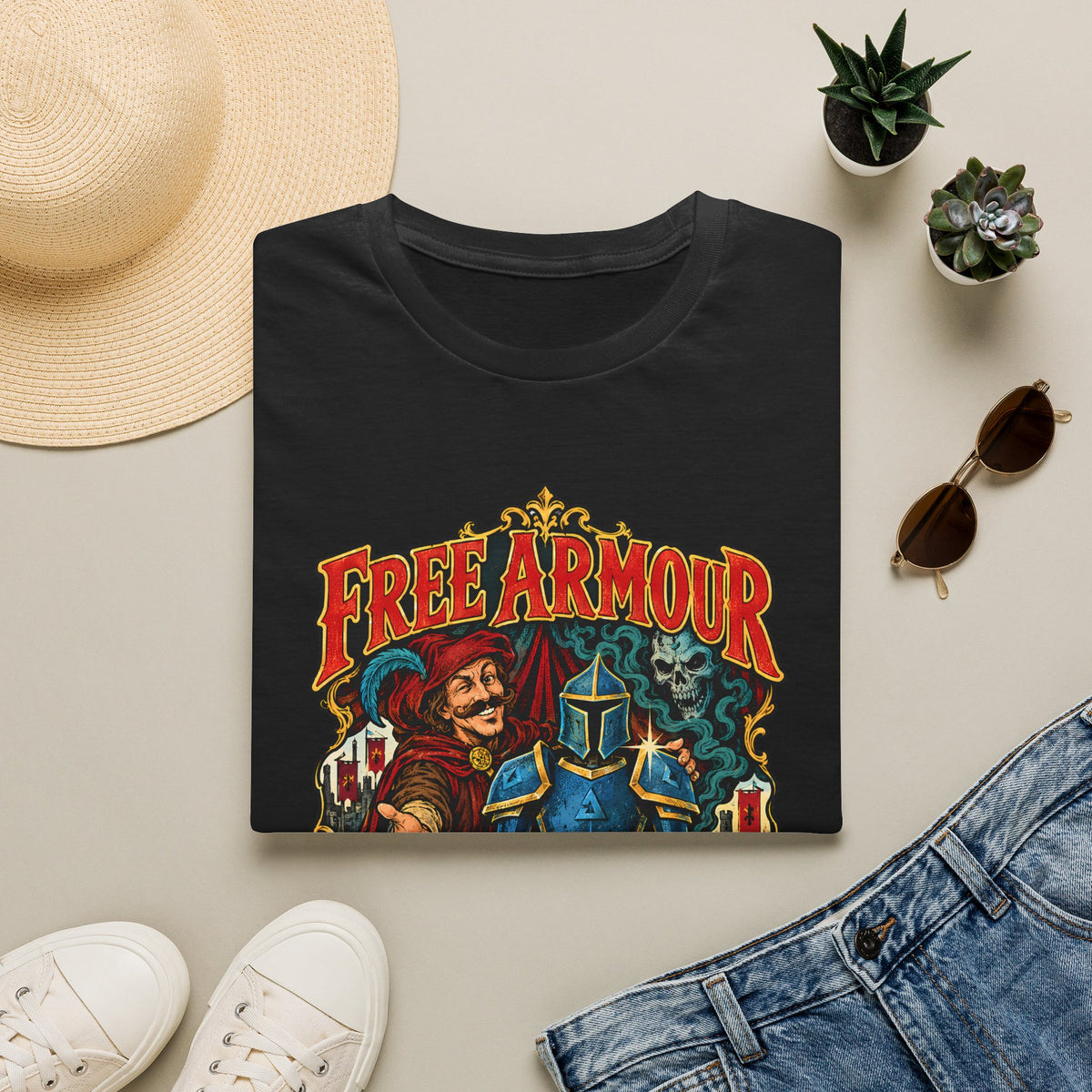 Free Armour Trimming OSRS / Runescape Joke T-Shirt