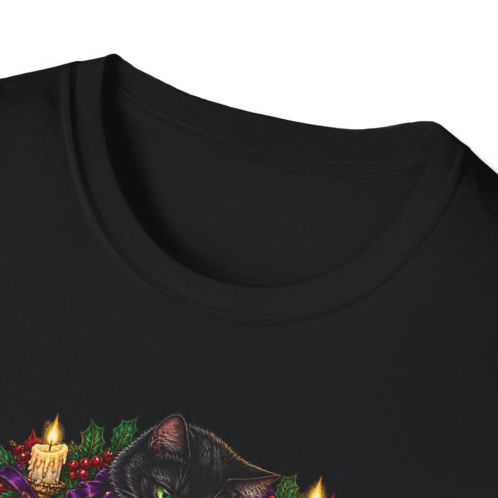 Festive Mischief | Cat Lover Christmas Holiday T-Shirt