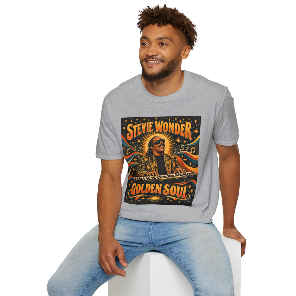 Stevie Wonder Golden Soul T‑Shirt