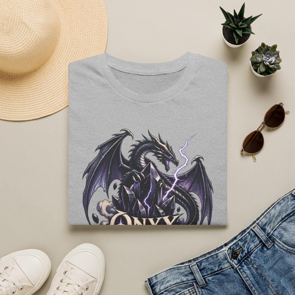 Onyx Storm | Fantasy Book Readers Dragon T-Shirt