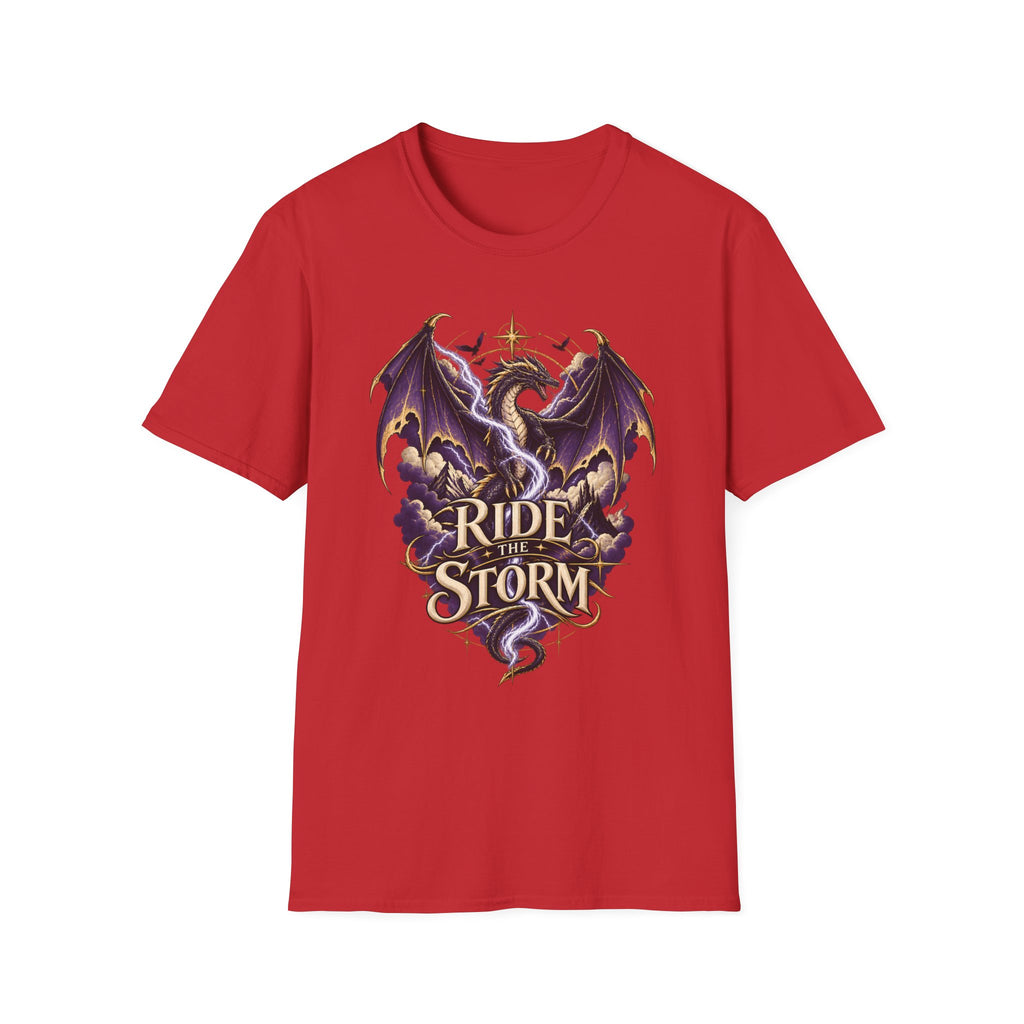 Ride the Storm | Fourth Wing Book Inspired Dragon T Shirt