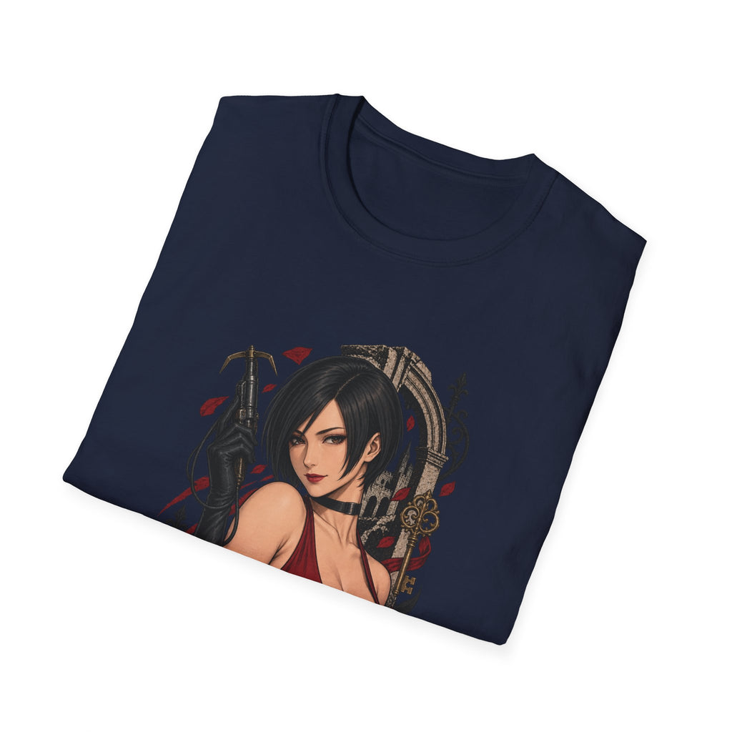 Ada Wong | Residsent Evil Gothic Anime Pin Up Girl T-Shirt