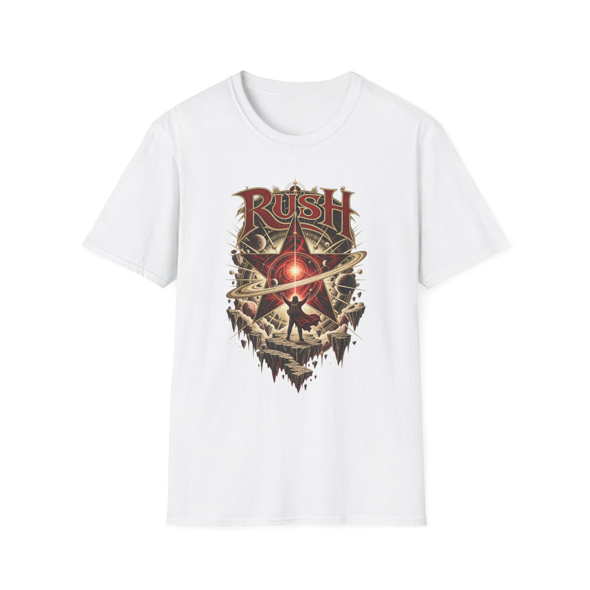 Rush | Legendary Prog Band Band T‑Shirt Cosmic Rebellion