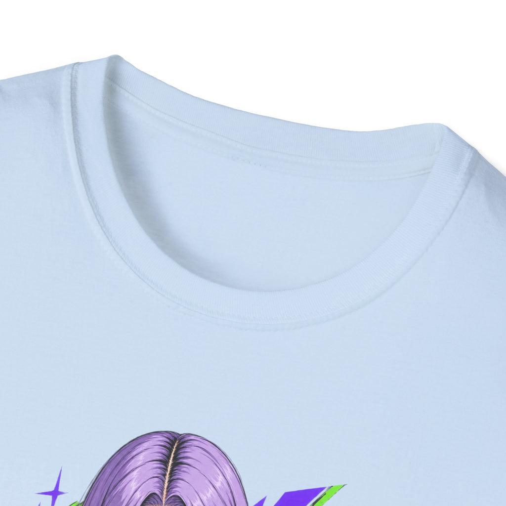 Violet | Anime Cyber Sexy Pin Up Girl T-Shirt