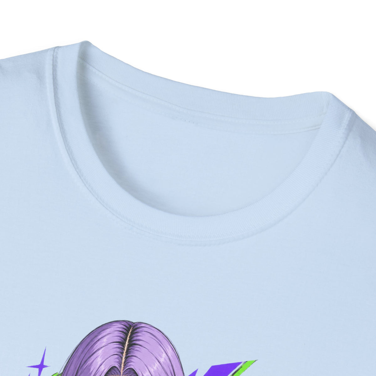Violet | Anime Cyber Sexy Pin Up Girl T-Shirt