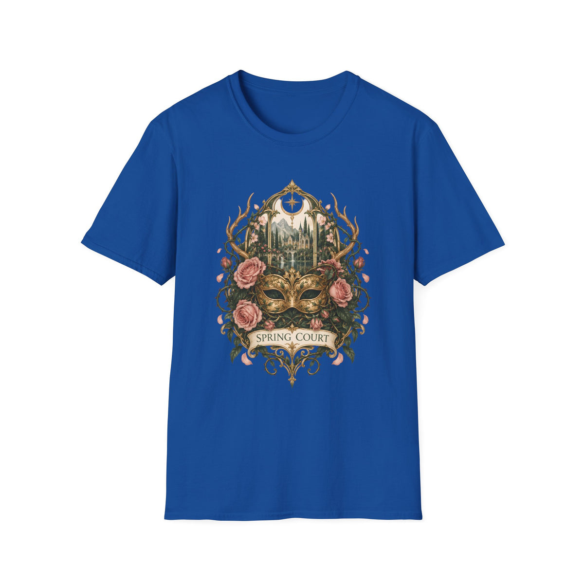 Spring Court | ACOTAR Book Floral Masquerade T-Shirt