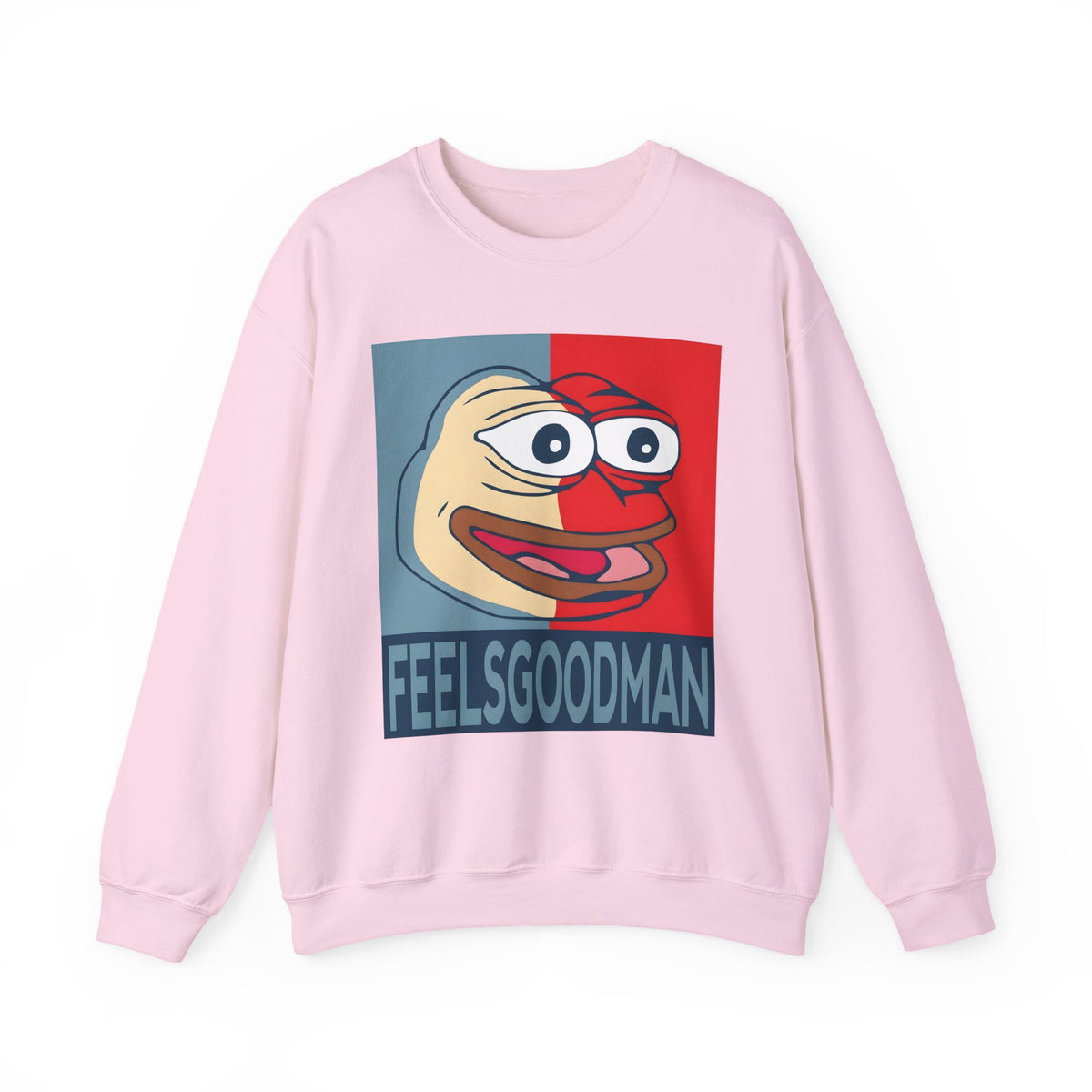 FeelsGoodMan Sweatshirt - Retro Meme Pepe Crewneck