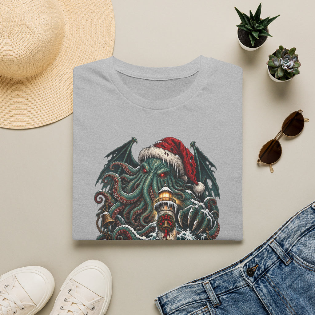 Merry Cthulhumas | Cthulhu Christmas T-Shirt
