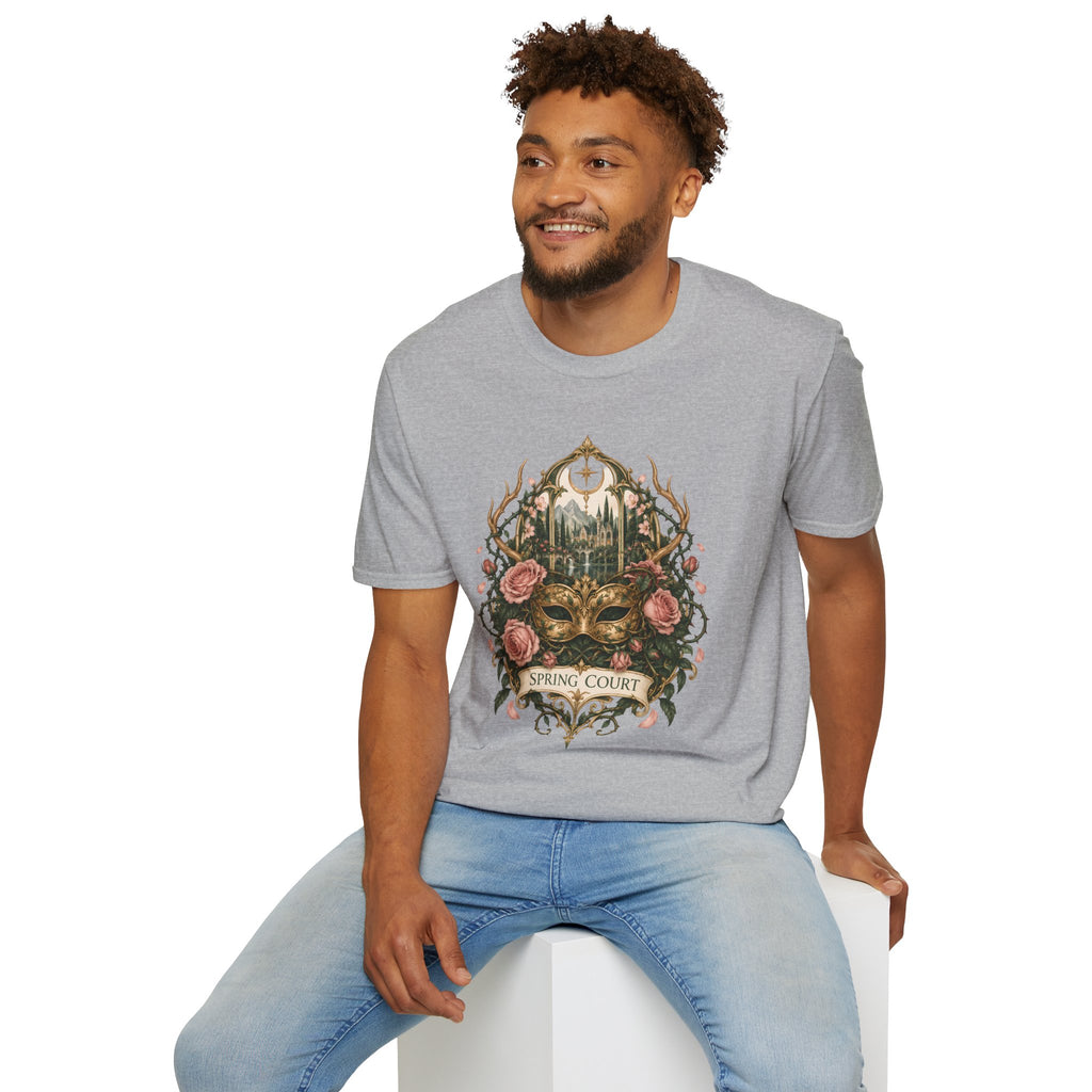 Spring Court | ACOTAR Book Floral Masquerade T-Shirt