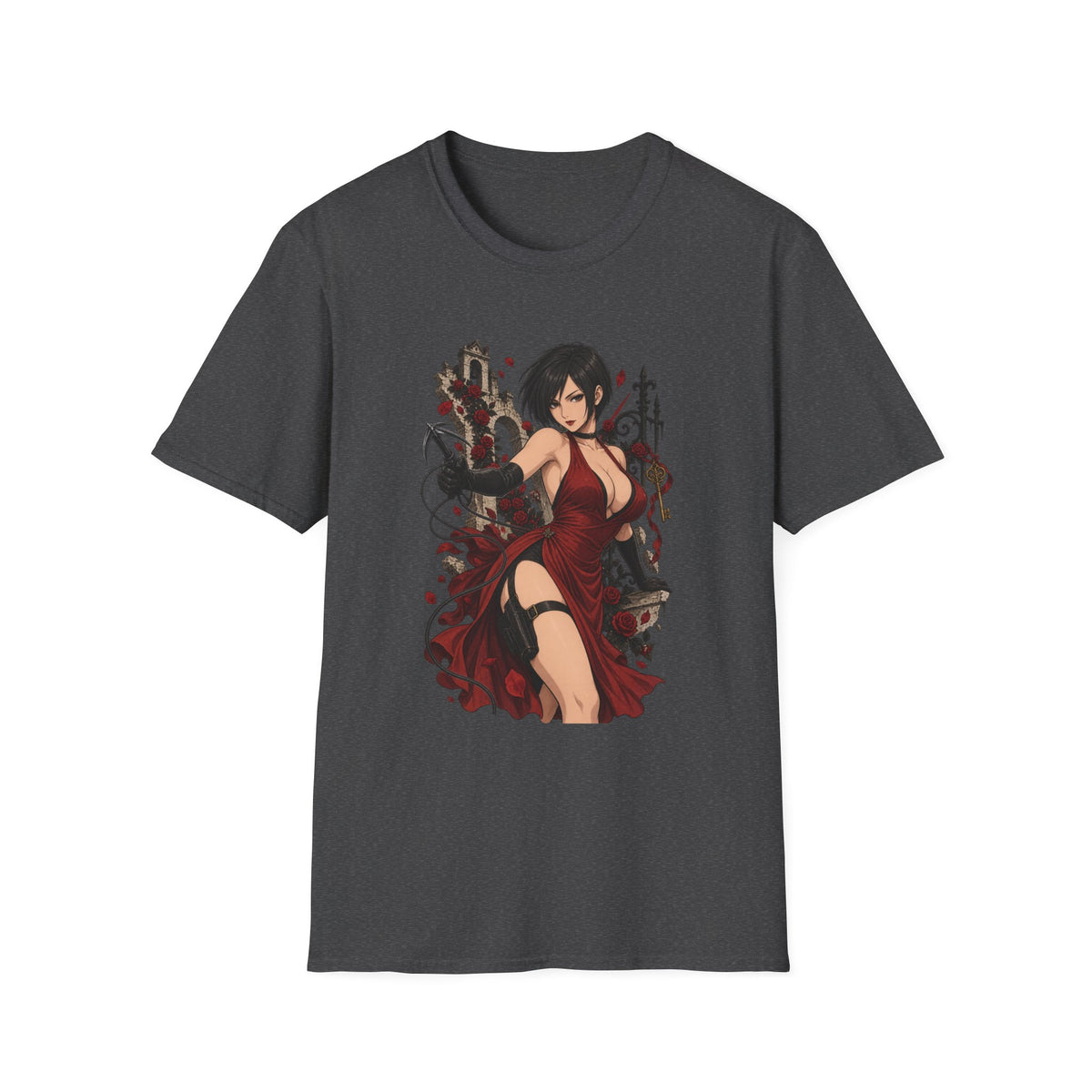 Ada Wong | Resident Evil | Anime Style Pin up Girl T-Shirt