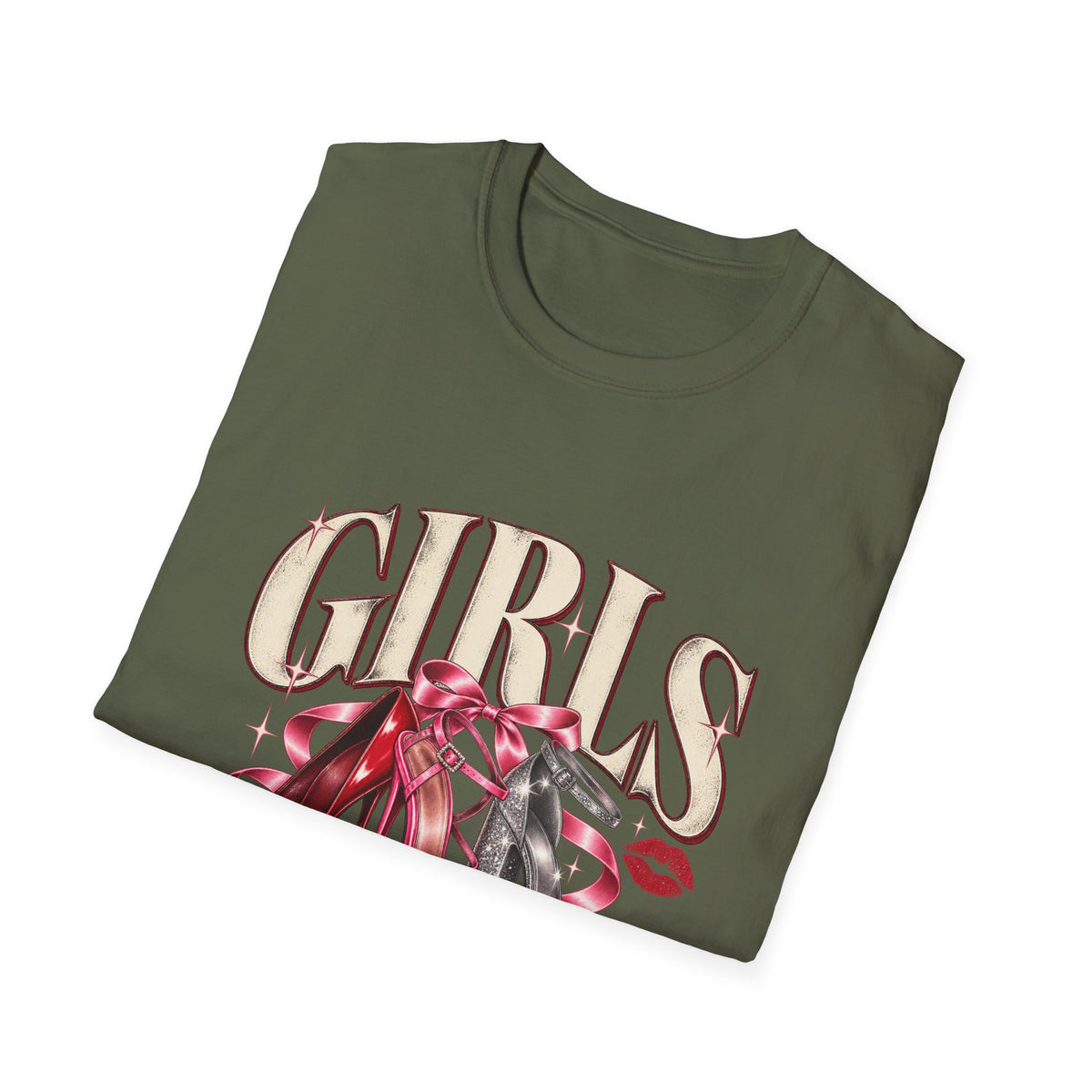 Sugababes |  Red Heels & Ribbons | Girls Night T Shirt