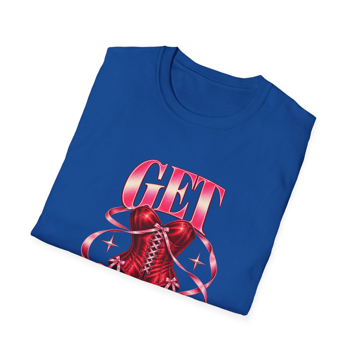 Get Sexy | Sugababes | Corset Retro Pink Y2K Vibe Graphic T Shirt